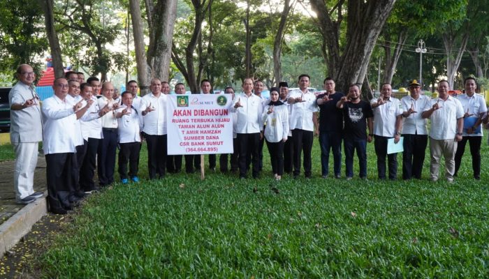 Pemkab – HIPMI Langkat Bangun RTH di 10 Kecamatan