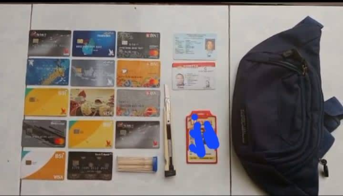 Modal Belasan Kartu ATM, Residivis Kuras Tabungan