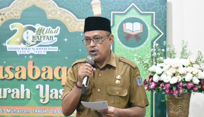 Asisten III Setda Kota Binjai Hadiri Musabaqah Surah Yasin Se-Kota Binjai