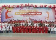 Penjabat Wali Kota Tebing Tinggi Hadiri Penutupan Turnamen Bola Voli Bhayangkari Cup 2024 Zona 1