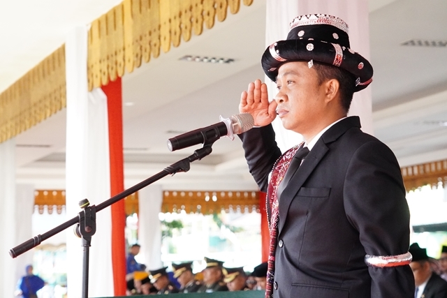 Penjabat Wali Kota Tebing Pimpin Upacara Peringatan HUT Kemerdekaan Ri Ke 79 Tahun