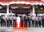 Hadiri Upacara Penurunan Bendera Merah Putih, Pj. Wali Kota Tebing Tinggi Beri Pesan Untuk Memaknai Dan Menghayati Perjuangan Para Pahlawan