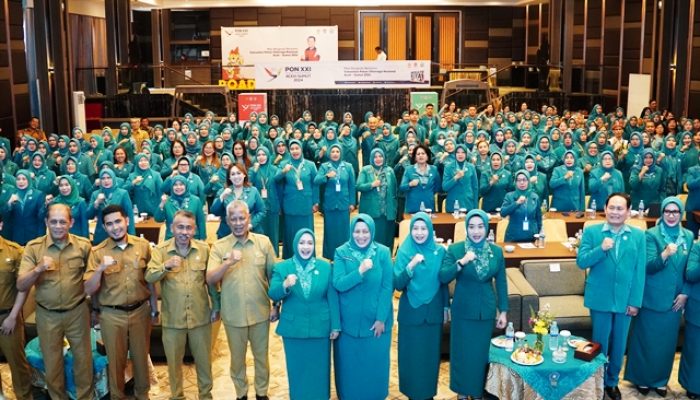 Pj Ketua TP PKK Kota Tebing Tinggi Hadiri Jambore Kader PKK Provinsi Sumatra Utara
