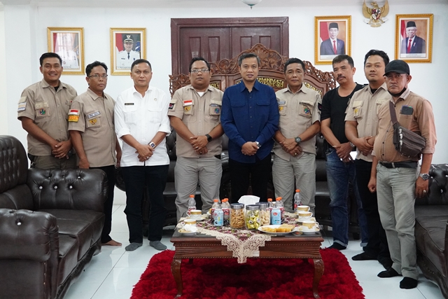 Terima Audiensi Iwo Tebing Tinggi, Pj. Wali Kota Berharap Wartawan Online Dapat Bersinergi Dengan Pemerintah