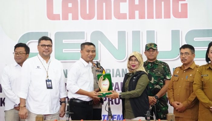 Pj. Wali Kota Moetaqqien Hasrimi Apresiasi Dan Ungkapkan Rasa Syukur Kota Tebing Tinggi Jadi Lokasi Program Genius Dan Launching Perdana Toko Pantau Pengendali Inflasi di Sumatera Utara