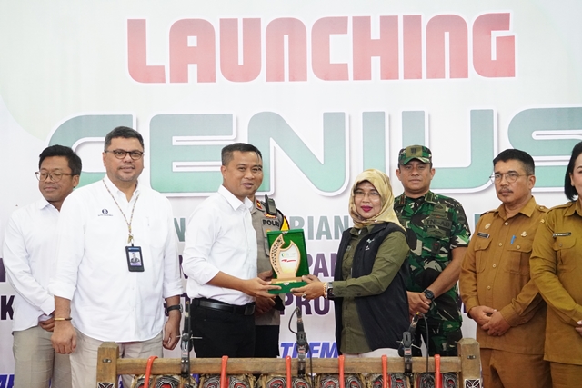 Pj. Wali Kota Moetaqqien Hasrimi Apresiasi Dan Ungkapkan Rasa Syukur Kota Tebing Tinggi Jadi Lokasi Program Genius Dan Launching Perdana Toko Pantau Pengendali Inflasi di Sumatera Utara
