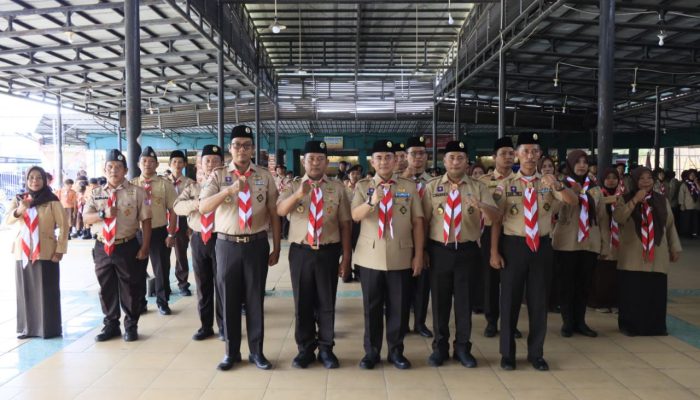 Pelantikan dan Pengukuhan Majelis Pembimbing Ranting dan Pengurus Kwartir Ranting Gerakan Pramuka Binjai Kota