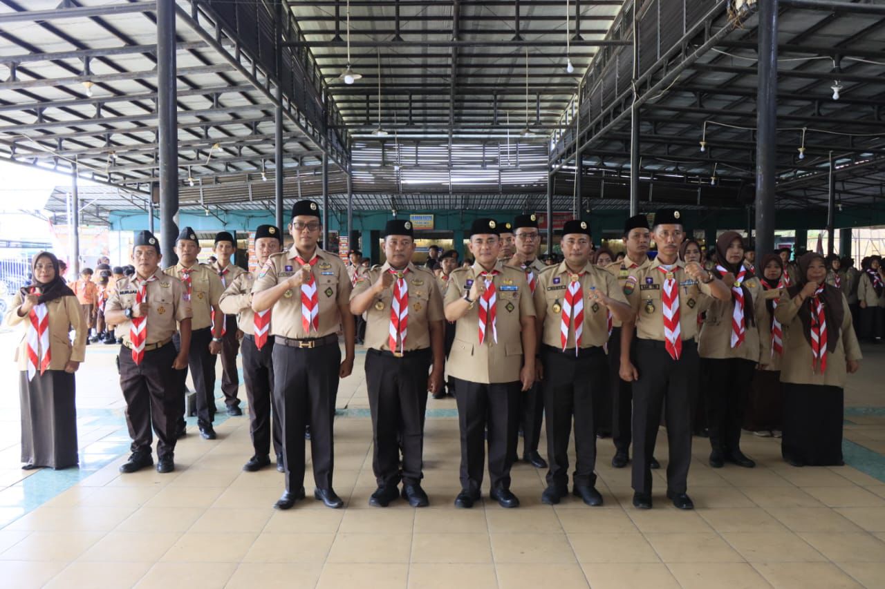 Pelantikan dan Pengukuhan Majelis Pembimbing Ranting dan Pengurus Kwartir Ranting Gerakan Pramuka Binjai Kota
