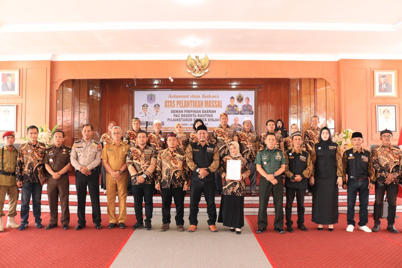 Hadiri Pelantikan Pujaketarub Binjai, Kepala Inspektorat Kota Binjai Berpesan Tetap Jaga Persatuan