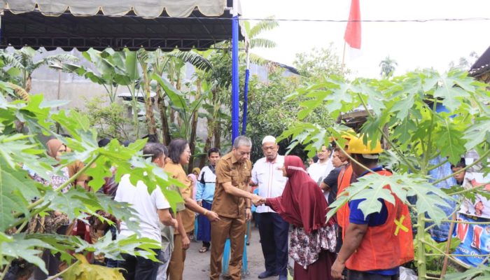 Pemerintah Kota Binjai Berikan Bantuan Tanki Septik Kepada Warga