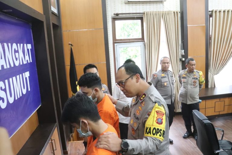 Kapolres Langkat Ungkap Tindak Pidana Narkotika 20 Kg Sabu