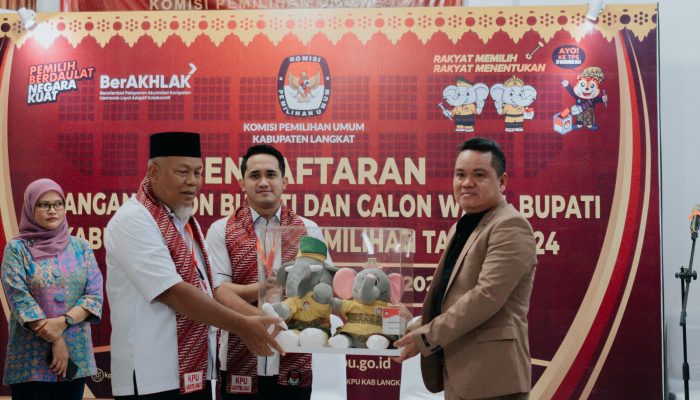 KPU Langkat Resmi Terima Pendaftaran Paslon BISA