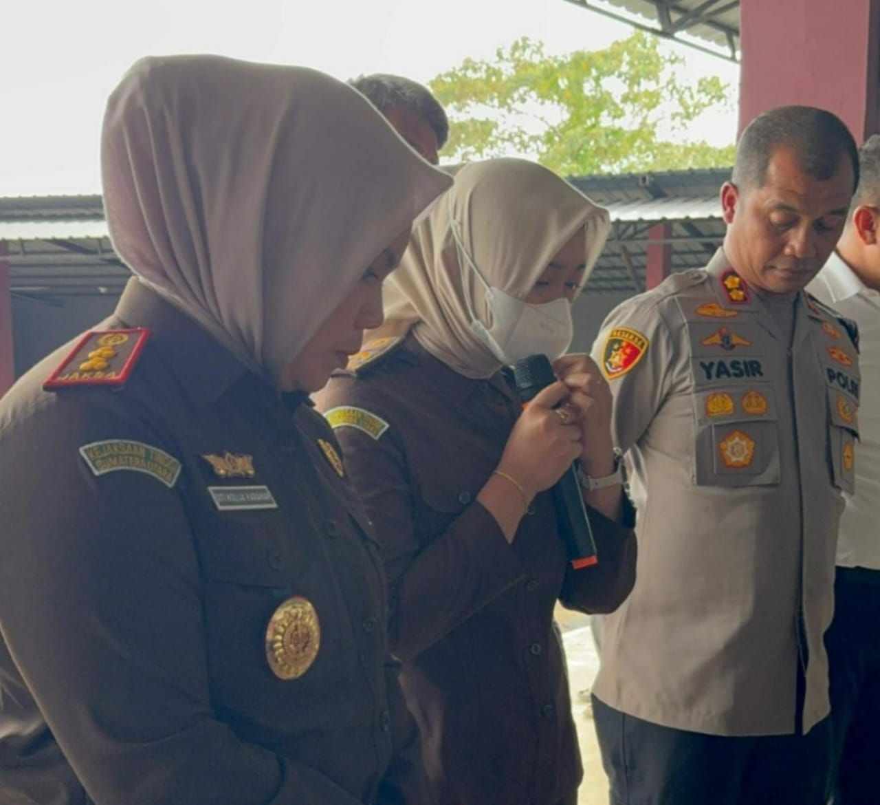 ASN Kejari Tapsel Dijemput Paksa Polisi