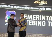 Pemko Tebing Tinggi Terima Penghargaan Dalam Ajang CNN Indonesia Awards 2024