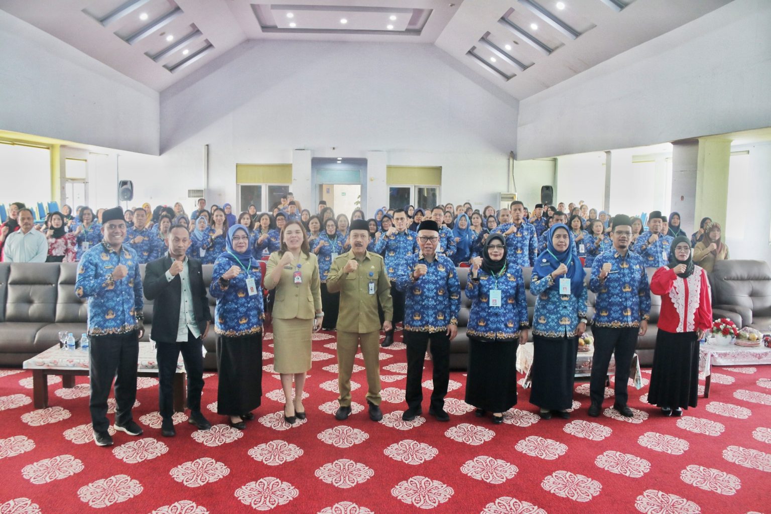 Sekdaprov Sumut Buka Pelatihan Keterampilan Anggota Korpri Menjelang Purnabakti