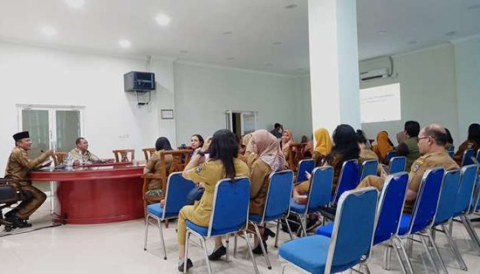 Pemko Tebing Tinggi Gelar Rapat Evaluasi dan Pengendalian Kegiatan Pembangunan