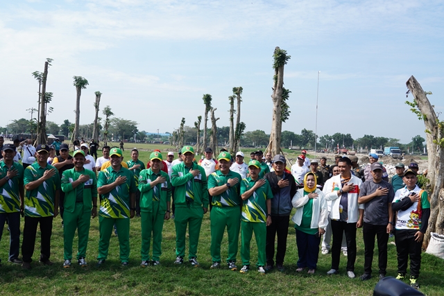 Pj. Wali Kota Tebing Tinggi Ikuti Gebyar PON XXI ACEH-SUMUT 2024