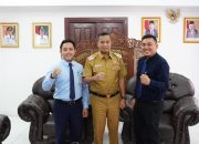 Pj. Wali Kota Moetaqqien Hasrimi Terima Audiensi Kacab PT. BANK SUMUT Tebing Tinggi