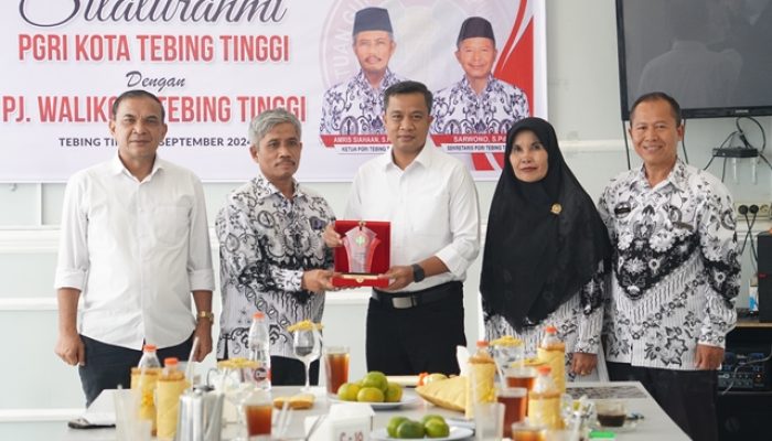 Hadiri Silaturahmi PGRI, Penjabat Wali Kota Tebing Tinggi Sebut Pendidikan Salah Satu Program Prioritas