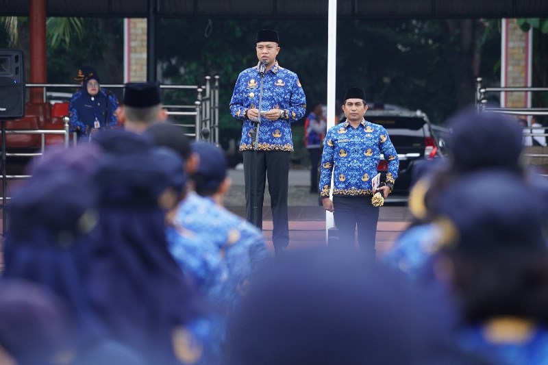 Pimpin Upacara HKN, Penjabat Wali Kota Tebing Tinggi Himbau ASN Tingkatkan Kinerja Dan Beri Pelayanan Terbaik
