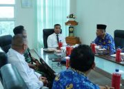 Penjabat Wali Kota Tebing Tinggi Bersama Stakehokder Terkait Ikuti Rakor Pengendalian Inflasi Secara Virtual