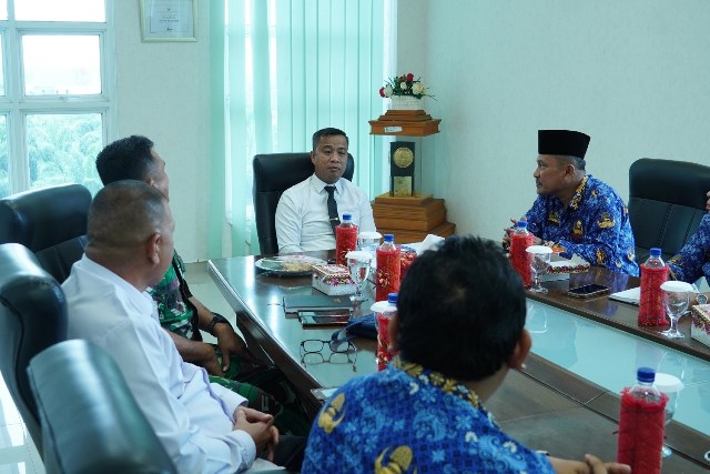 Penjabat Wali Kota Tebing Tinggi Bersama Stakehokder Terkait Ikuti Rakor Pengendalian Inflasi Secara Virtual