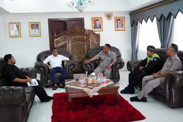 Pj. Wali Kota Moettaqien Hasrimi Terima Audiensi RAPI 02.05 Tebing Tinggi