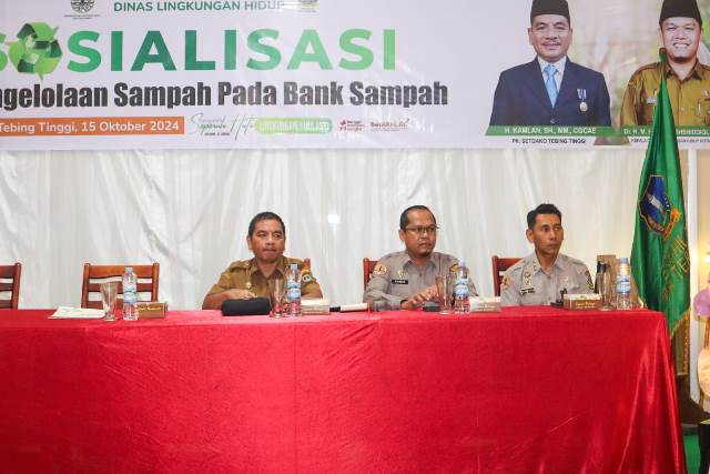 Melalui Bank Sampah, Plt. Sekdako Tebing Tinggi Ajak Masyarakat Manfaatkan Sampah Jadi Profit