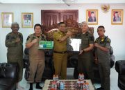 Turut Sukseskan Kirab Api PON XXI, Penjabat Wali Kota Tebing Terima Apresiasi Dari Panitia