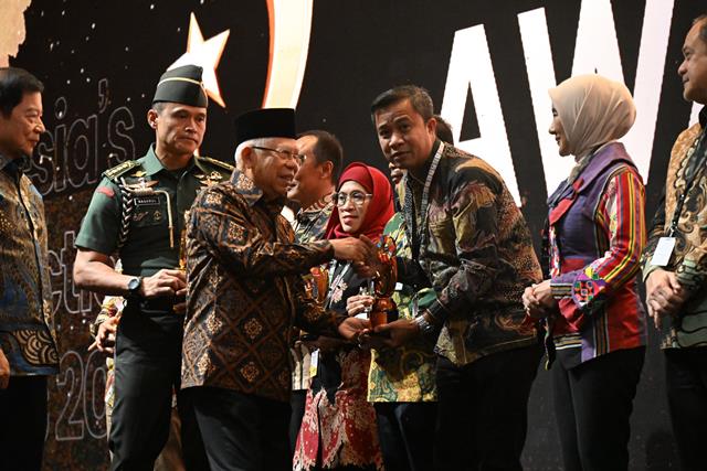 Wapres Ri Apresiasi Pj Walikota Tebing Tinggi Atas Penghargaan Terbaik 3 Indonesia SDGs Action Awards 2024