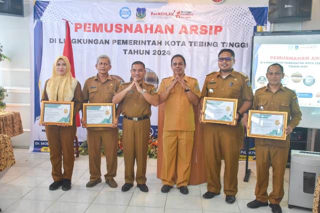 Plt. Sekda Kota Tebing Tinggi Ingatkan ODP Untuk Lakukan Tata Kelola Arsip Dengan Baik