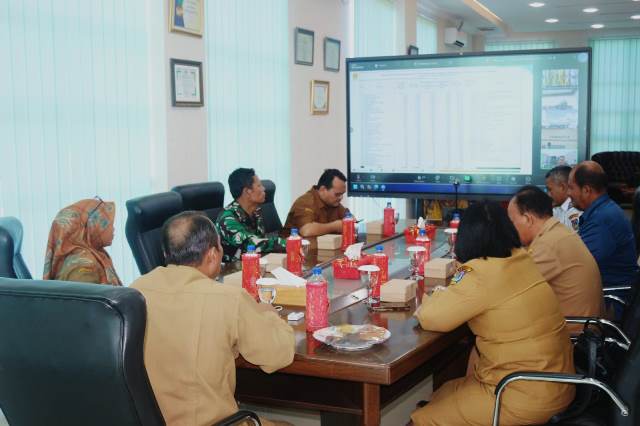 Pemko Tebing Tinggi Kembali Ikuti Rutin Rakor Pengendalian Inflasi