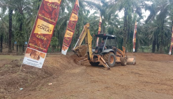 Kapolres Langkat Bersama Ratusan Personil Brimob Batalkan Gestrek Motor Cross Tanpa Izin