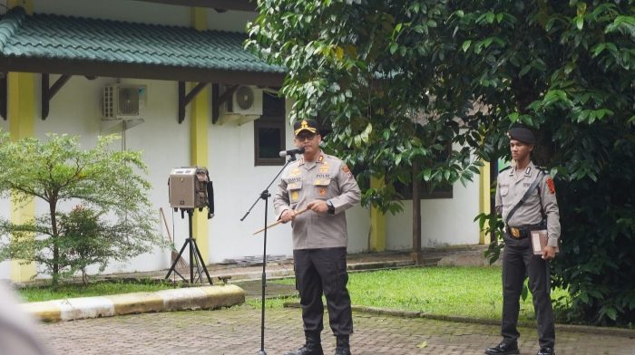 Kapolres Langkat Ingat Personil Jangan Lengah saat Rekapitulasi Perhitungan Suara Pilkada Serentak