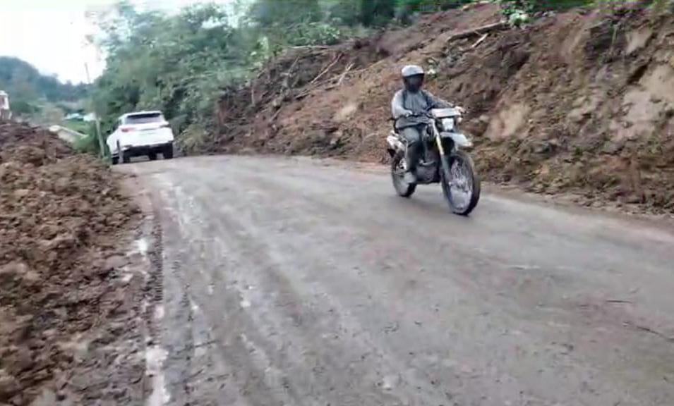 Akses Jalan Alternatif Pamah Simelir Langkat-Karo Sudah Bisa Dilalui