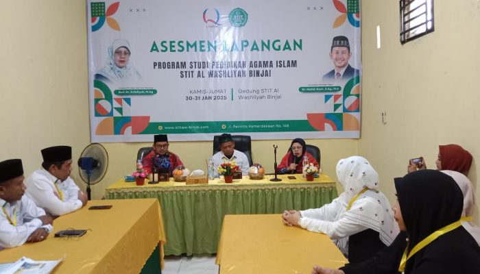 Datang ke Kampus STIT Al Washliyah Binjai, Prof Zuhdiyah : Akreditasi untuk Generasi Bangsa Menuju Indonesia Emas 