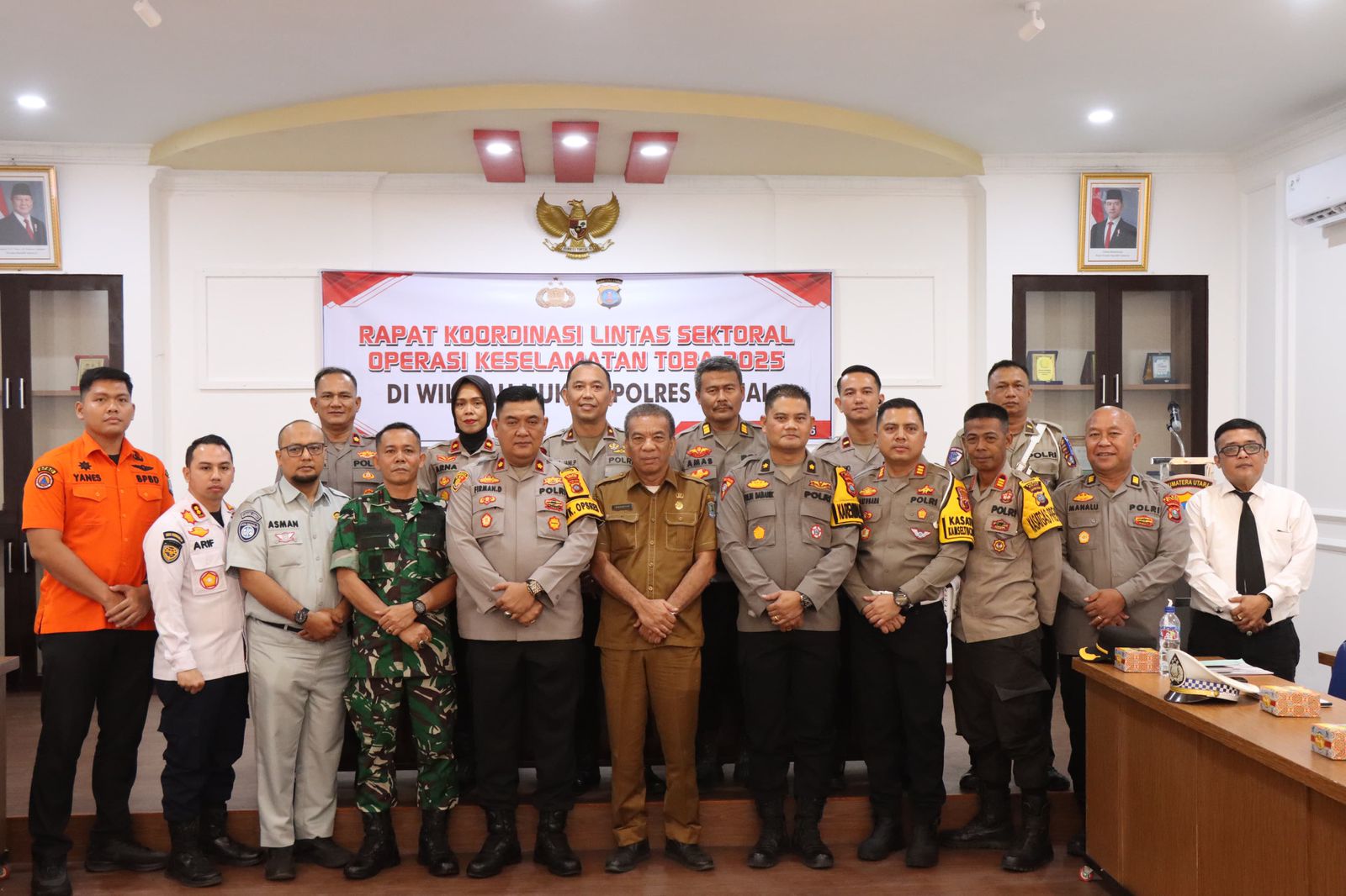 Operasi Keselamatan Toba 2025 di Binjai