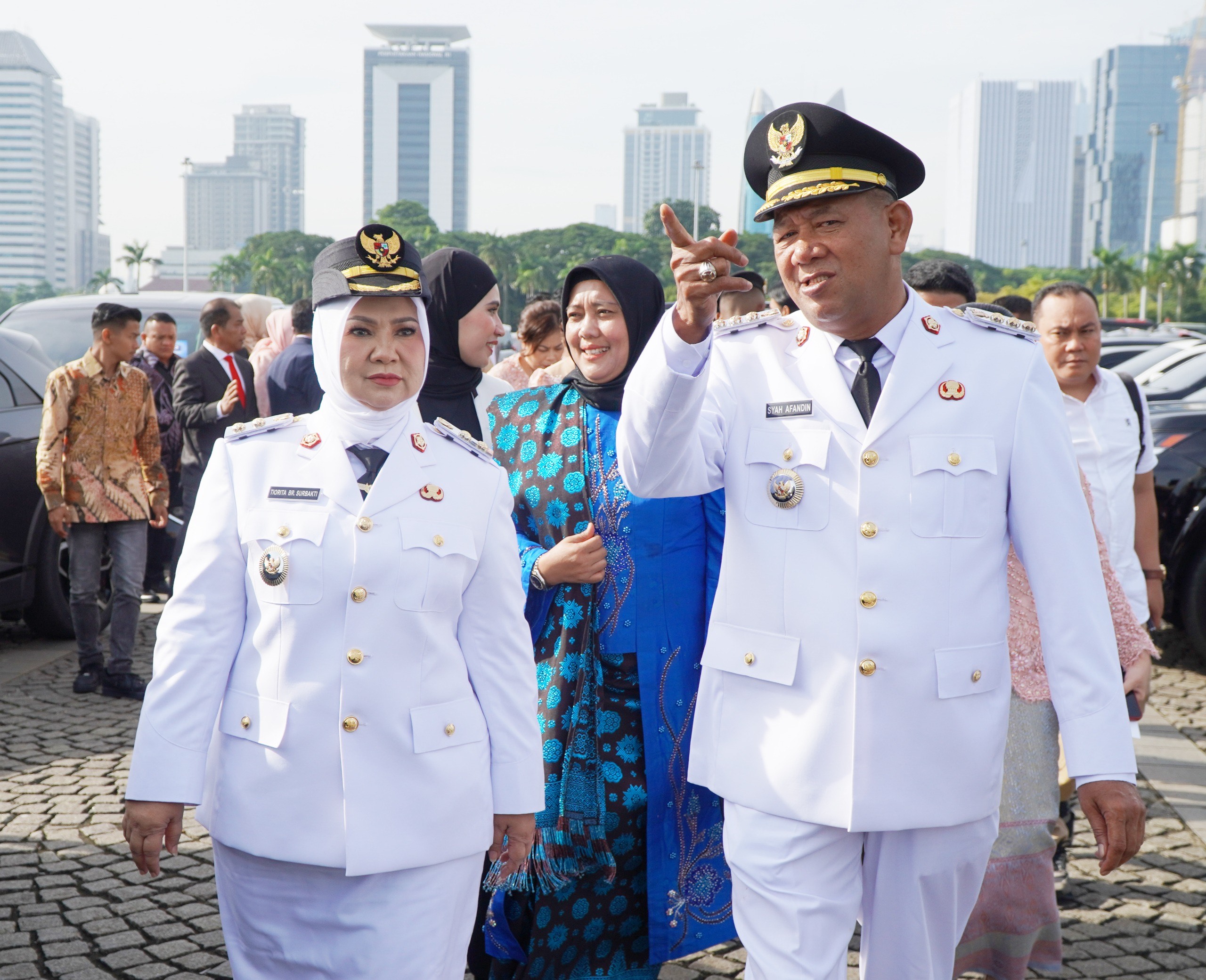 Pelantikan Bupati dan Wakil Bupati Langkat