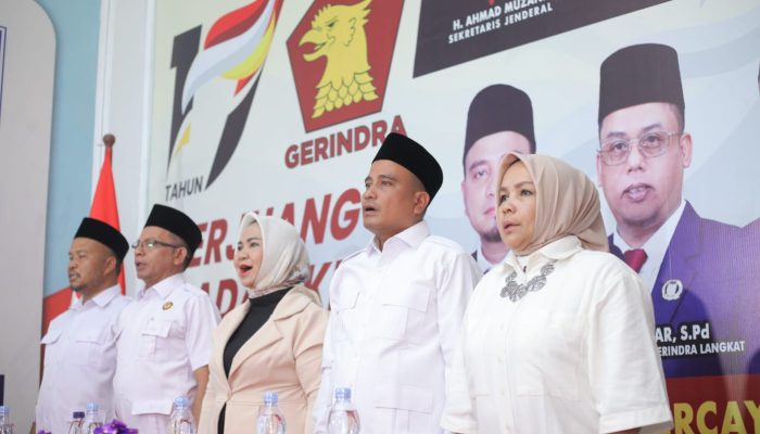 Rayakan HUT, Gerindra Langkat Sediakan Makanan Gizi Gratis untuk Anak Yatim dan Duafa 