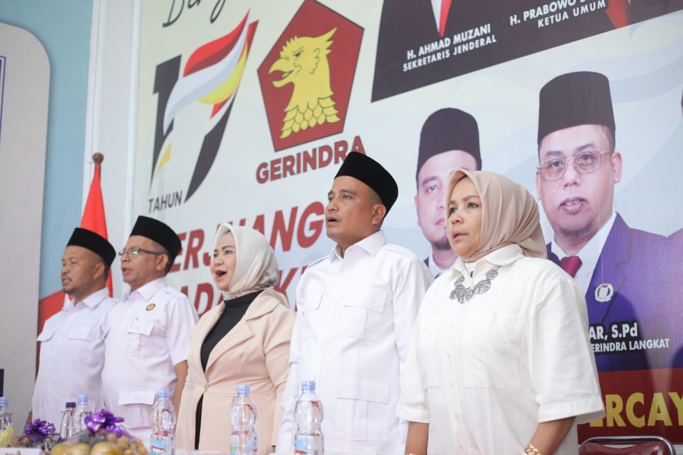 Gerindra Langkat Sediakan Makanan Gizi Gratis untuk Anak Yatim dan Duafa
