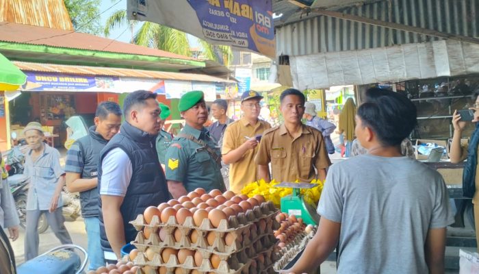 Satgas Pangan Polres Langkat Gelar Monitoring Harga Bahan Pokok, Ingatkan Jangan Coba Lakukan Penimbunan