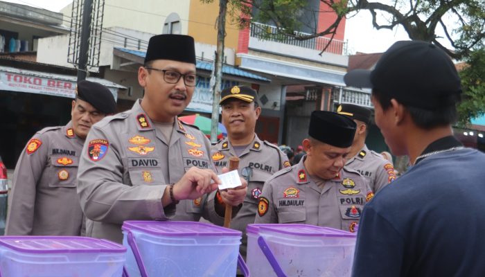Kapolres Langkat Respons Pedagang Takjil yang Kena Pungli Berkedok Karcis Dishub