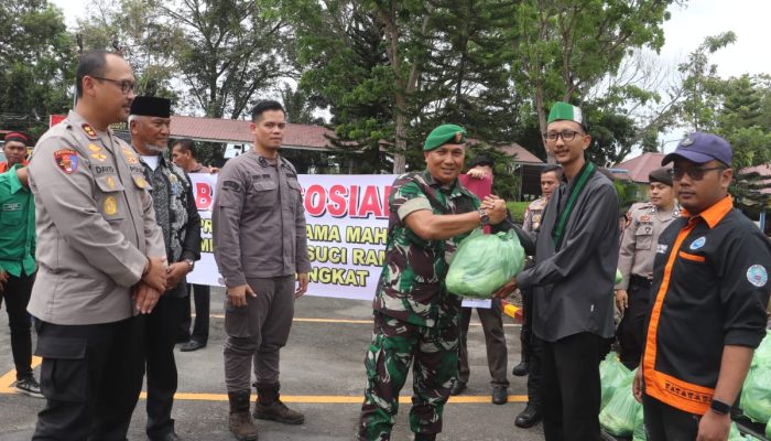 Polres Langkat Kumpulkan Mahasiswa, Gelar Baksos Polri Presisi Bersama Mahasiswa 