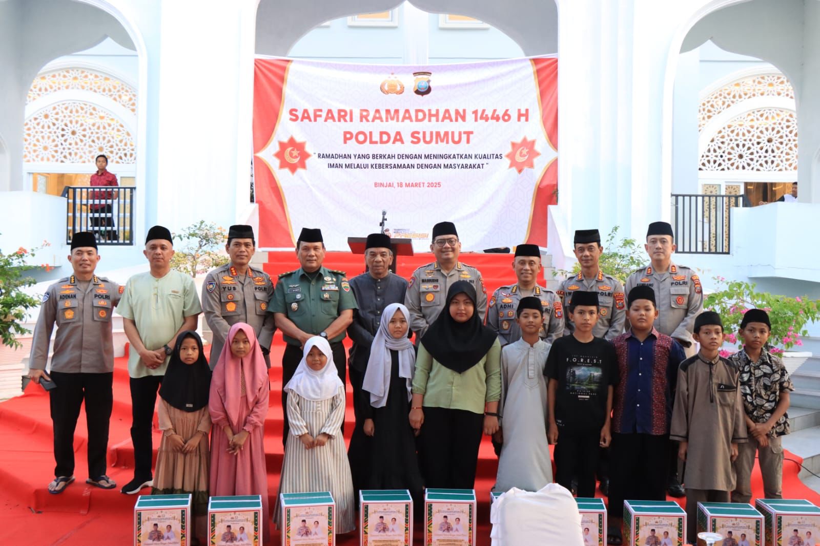 Safari Ramadan Berkah Polda Sumut