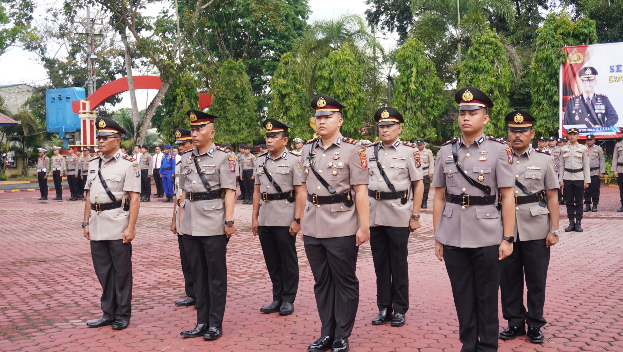 Empat Kapolsek di Wilayah Polres Langkat