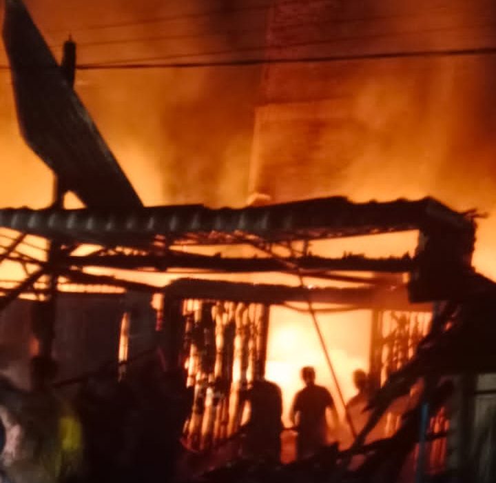 Kebakaran Ruko di Bahorok