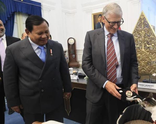 Bill Gates Bertemu Presiden Prabowo