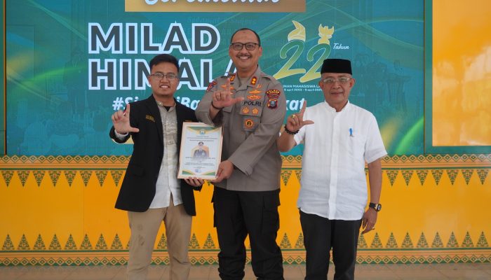 Himala Beri Penghargaan kepada Kapolres Langkat sebagai Tokoh Berpengaruh Pemberantasan Narkoba dan Premanisme