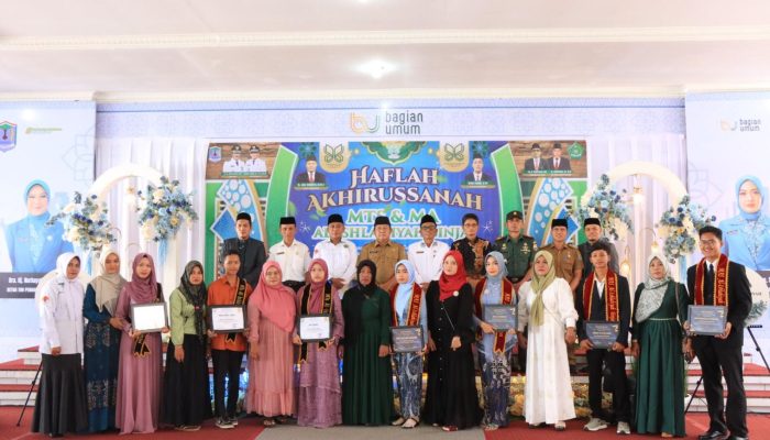 Staf Ahli Wali Kota Binjai Jelaskan Makna Perpisahan dihadapan Siswa MTS & MA Al-Ishlahiyah 