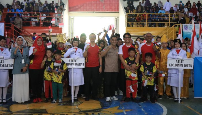 Buka O2SN Tingkat SD-SMP Binjai, Wakil Wali Kota: Tunjukan Semangat Juang